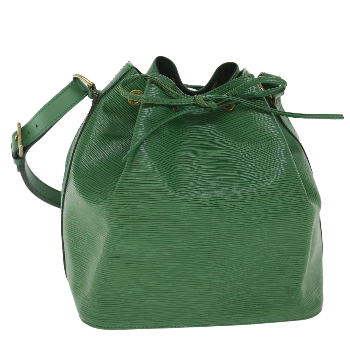 LOUIS VUITTON Epi Petit Noe Shoulder Bag Green M44104 LV 55851
