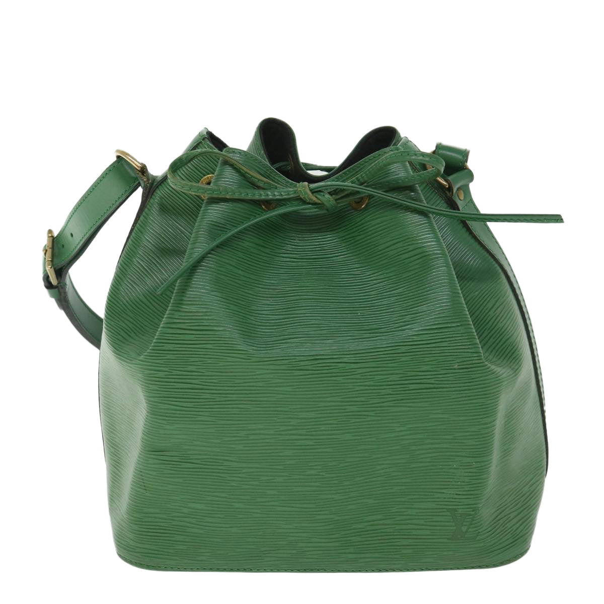 LOUIS VUITTON Epi Petit Noe Shoulder Bag Green M44104 LV 55851