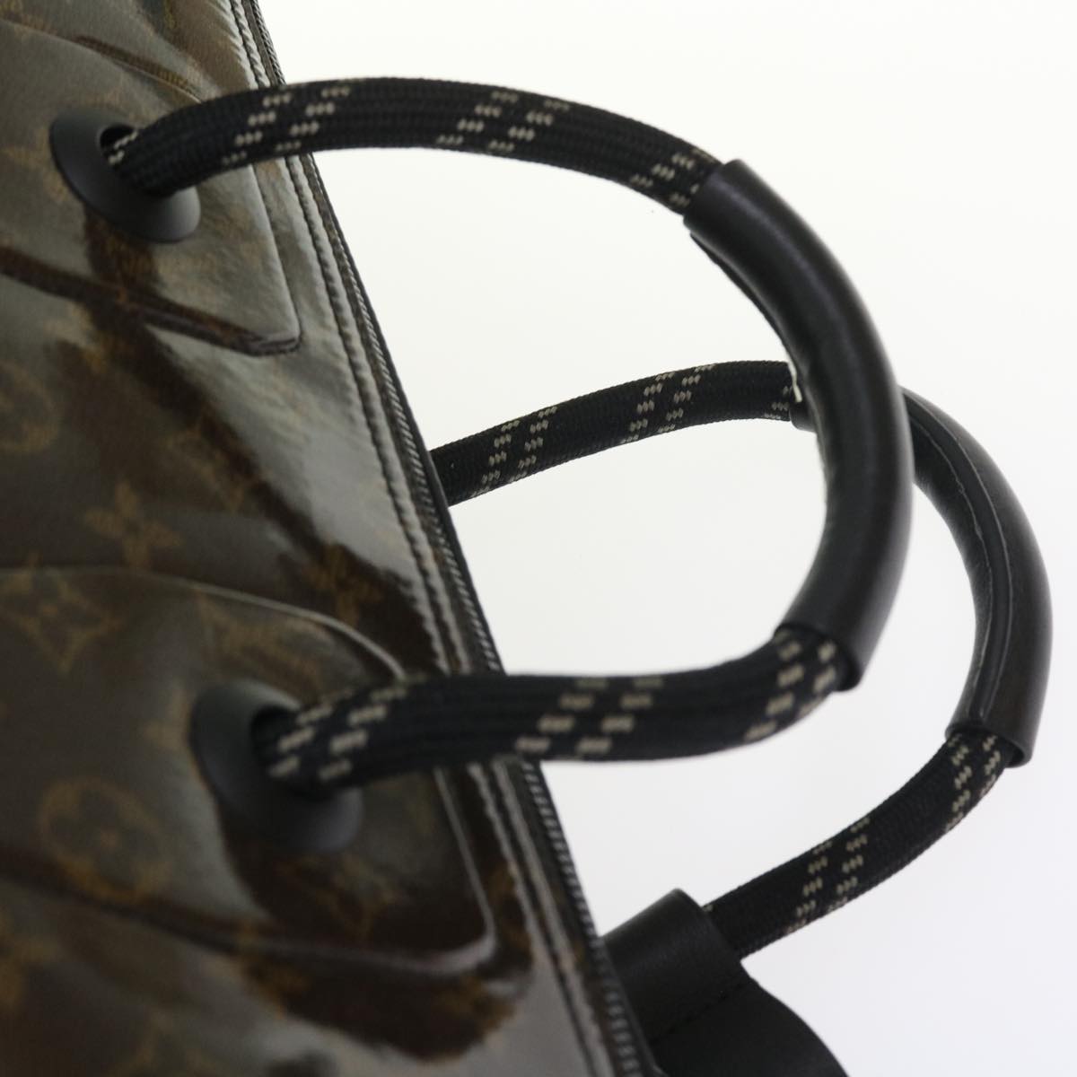 LOUIS VUITTON Monogram Glaze Keepall Bandouliere 50 Bag M43899 LV 55861A