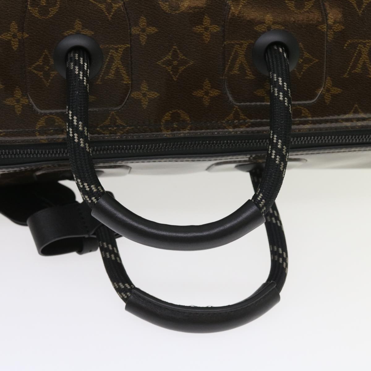 LOUIS VUITTON Monogram Glaze Keepall Bandouliere 50 Bag M43899 LV 55861A