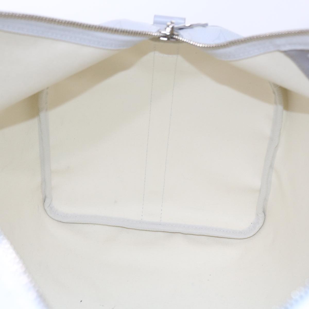 LOUIS VUITTON Monogram White Keepall Bandouliere 50 Bag M44643 LV 55862A