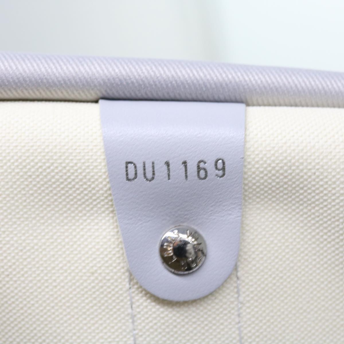 LOUIS VUITTON Monogram White Keepall Bandouliere 50 Bag M44643 LV 55862A