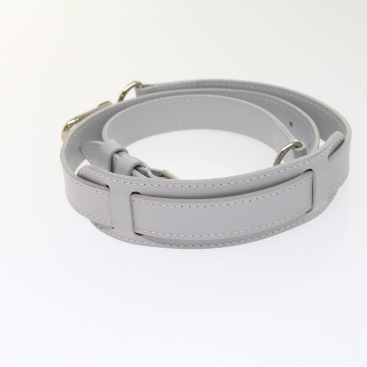 LOUIS VUITTON Monogram White Keepall Bandouliere 50 Bag M44643 LV 55862A