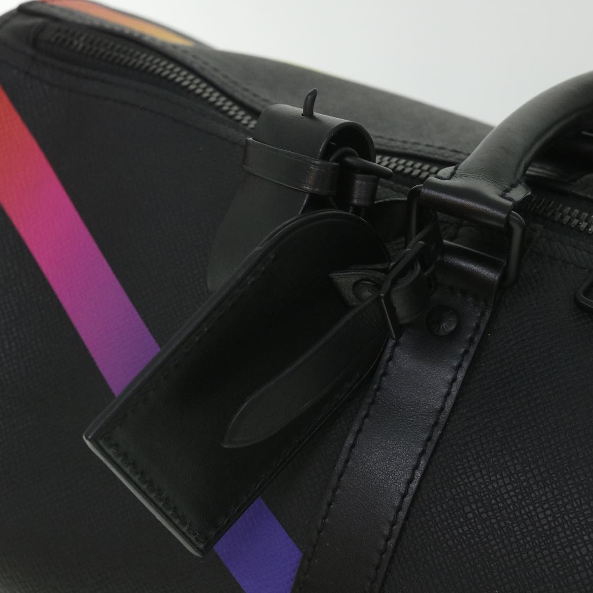 LOUIS VUITTON Taiga Rainbow Keepall Bandouliere 50 Boston Bag M30345 55863A