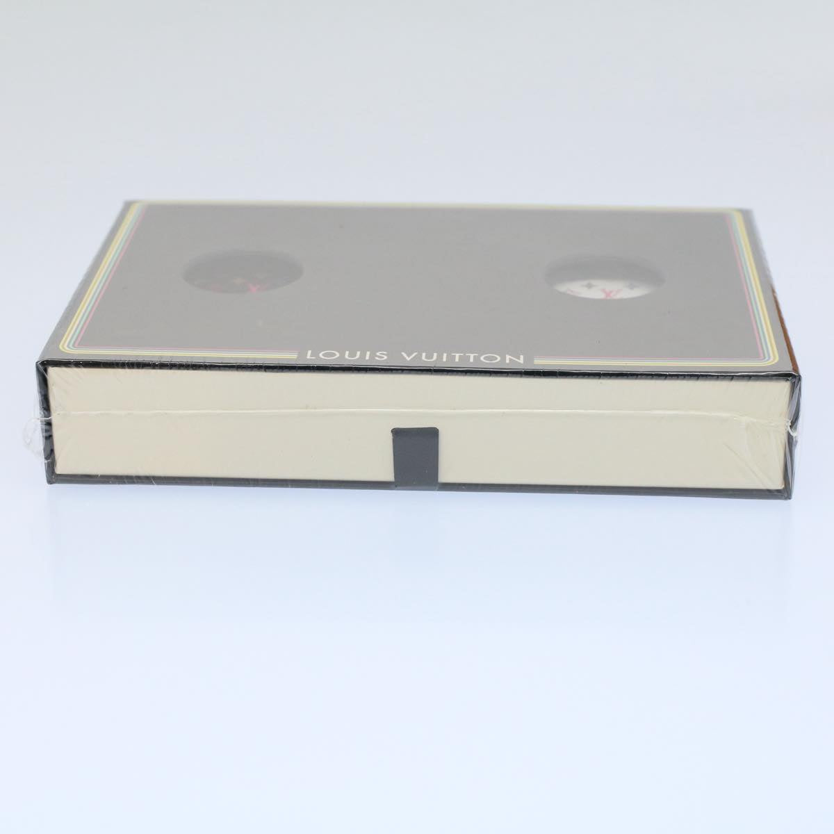 LOUIS VUITTON Monogram Multicolor Playing Cards Black White LV 55864A