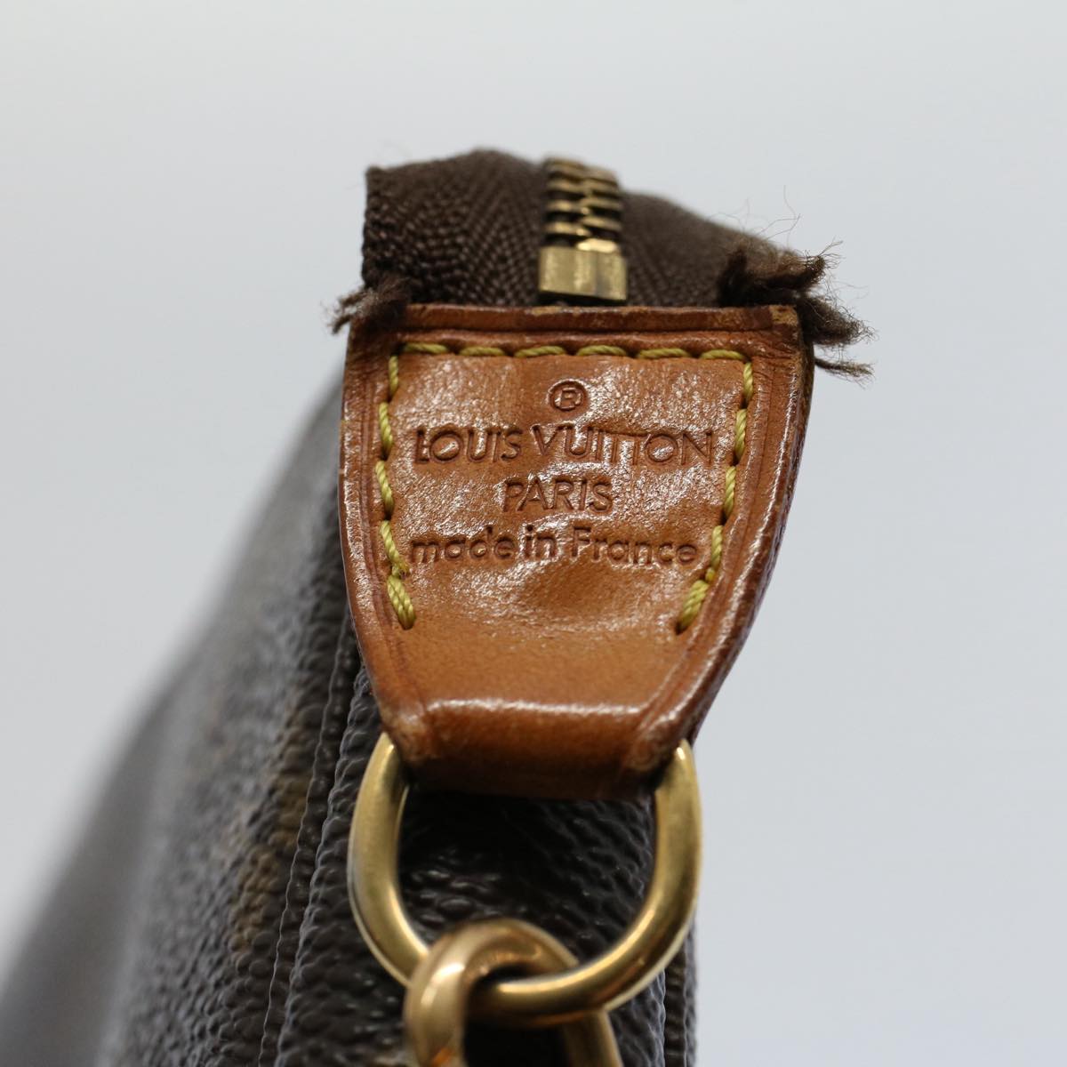 LOUIS VUITTON Monogram Pochette Accessoires Pouch M51980 LV 55867