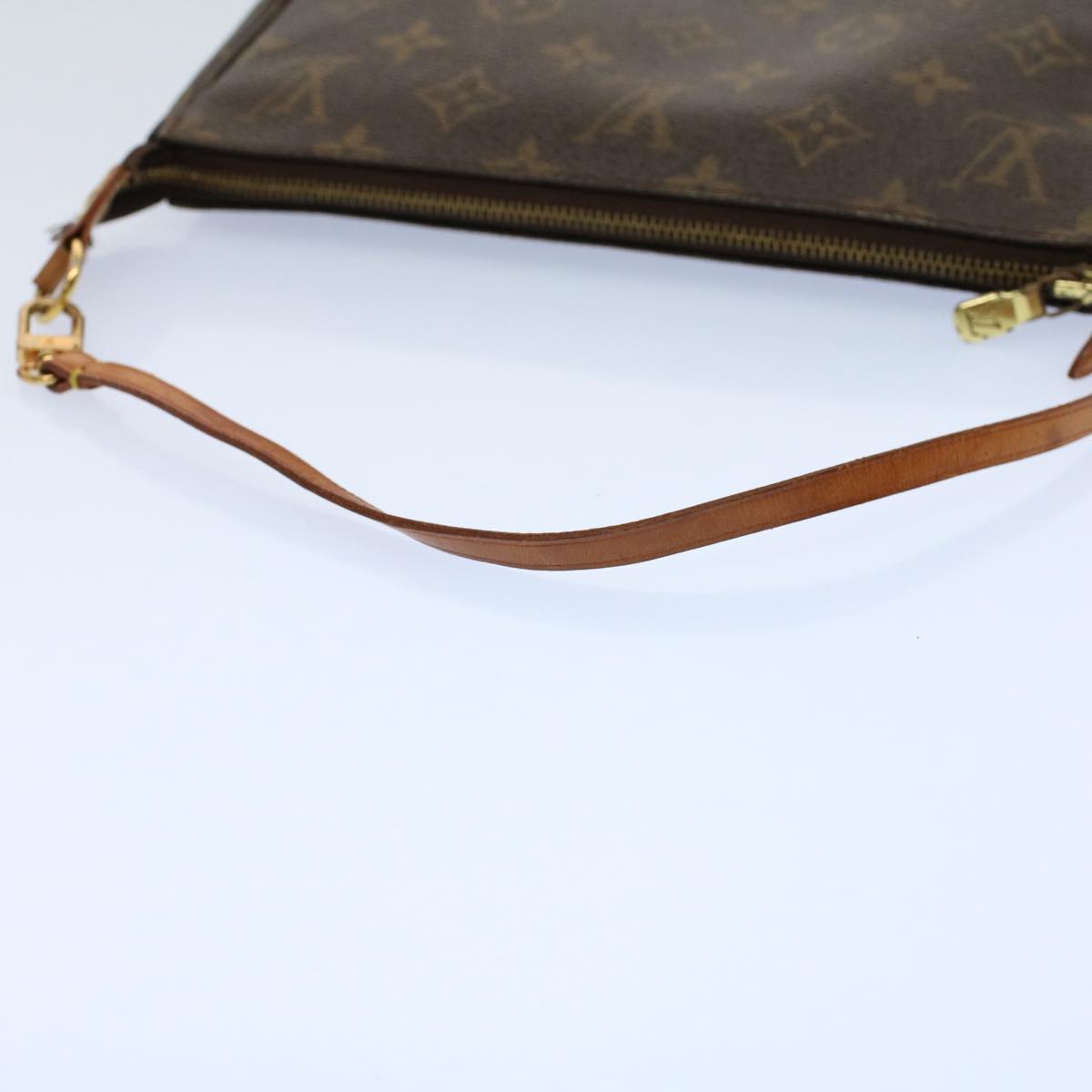 LOUIS VUITTON Monogram Pochette Accessoires Pouch M51980 LV 55867