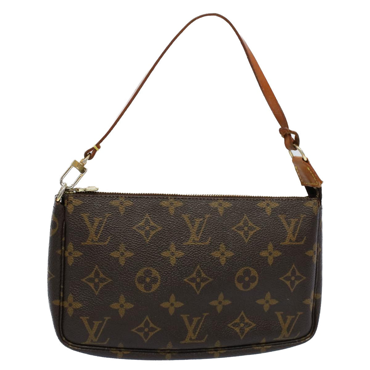 LOUIS VUITTON Monogram Pochette Accessoires Pouch M51980 LV 55868