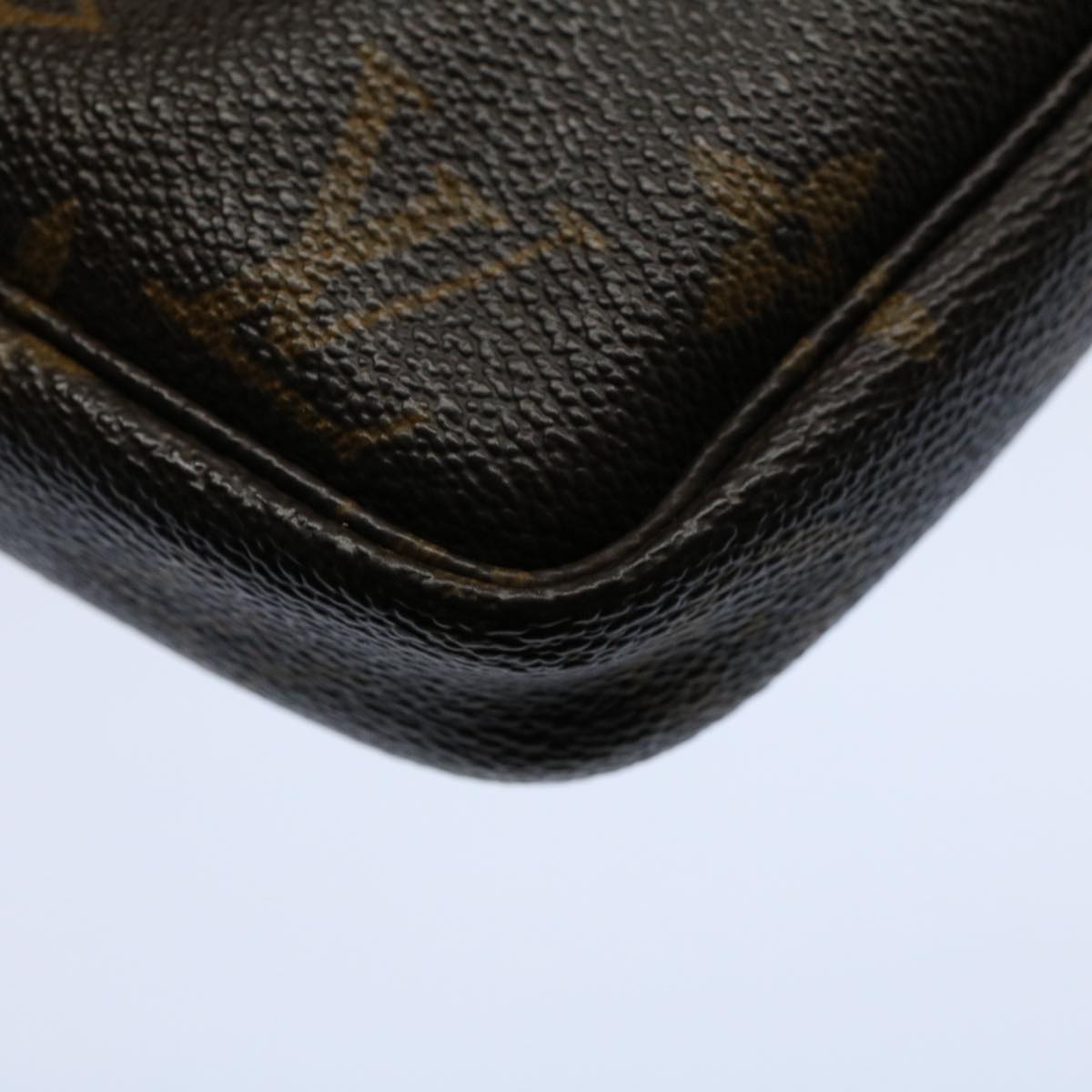 LOUIS VUITTON Monogram Pochette Accessoires Pouch M51980 LV 55868