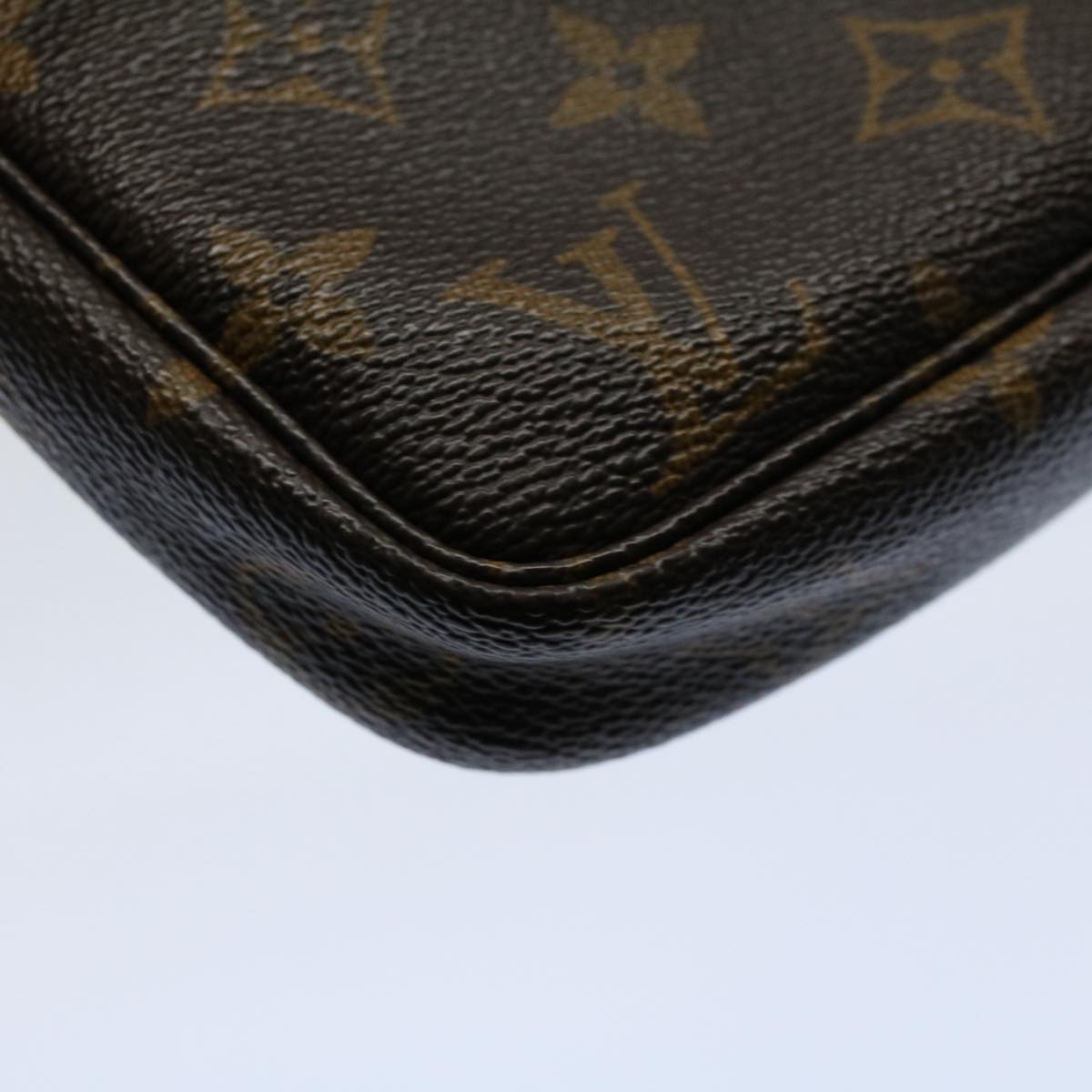 LOUIS VUITTON Monogram Pochette Accessoires Pouch M51980 LV 55868