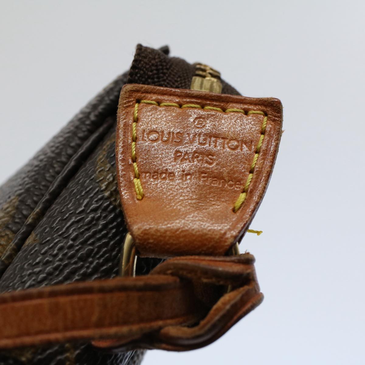 LOUIS VUITTON Monogram Pochette Accessoires Pouch M51980 LV 55868