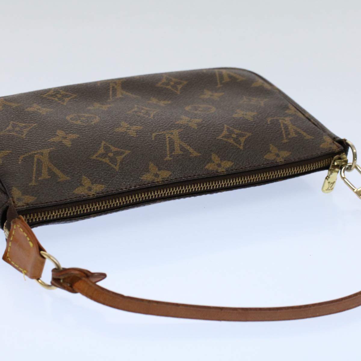 LOUIS VUITTON Monogram Pochette Accessoires Pouch M51980 LV 55868