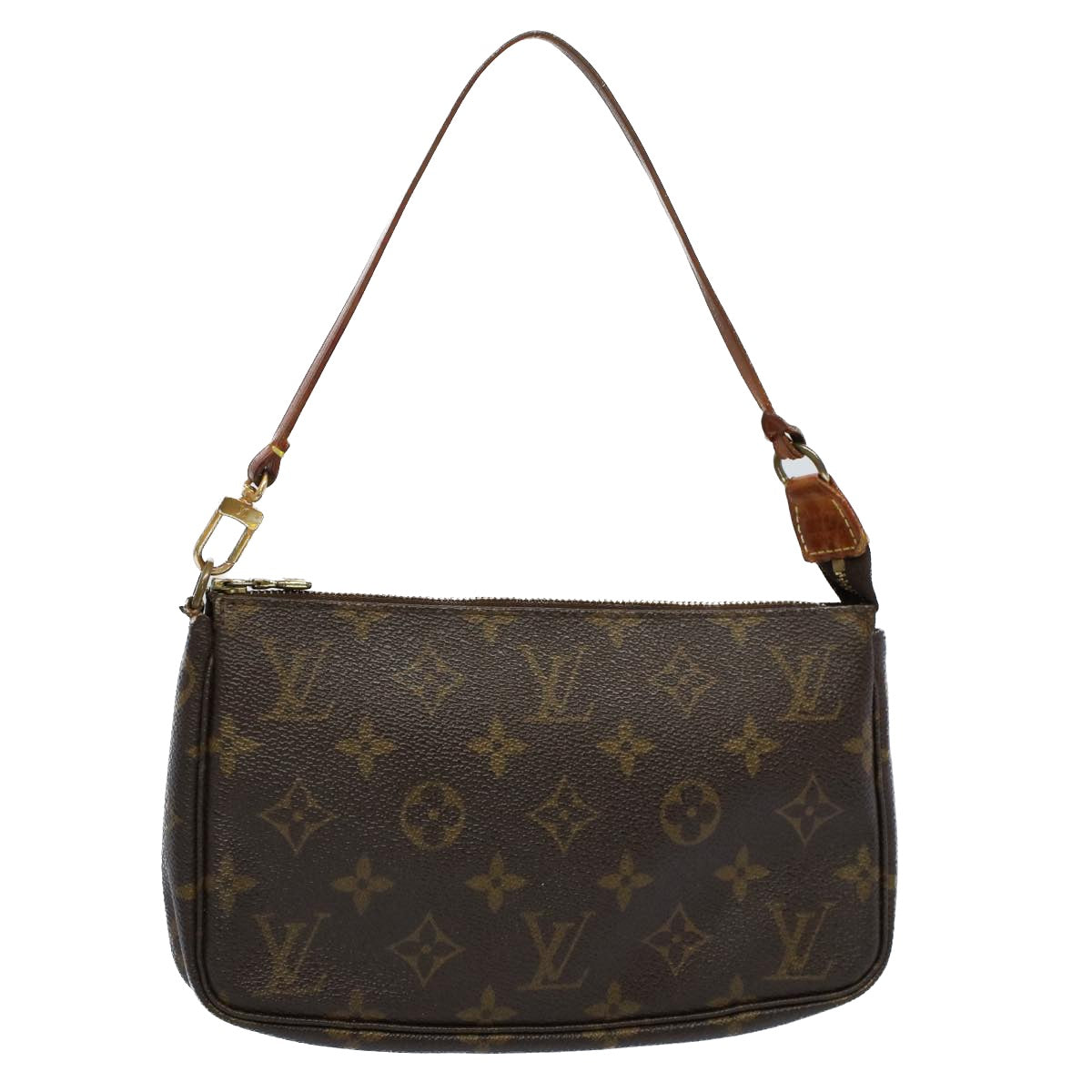 LOUIS VUITTON Monogram Pochette Accessoires Pouch M51980 LV 55870
