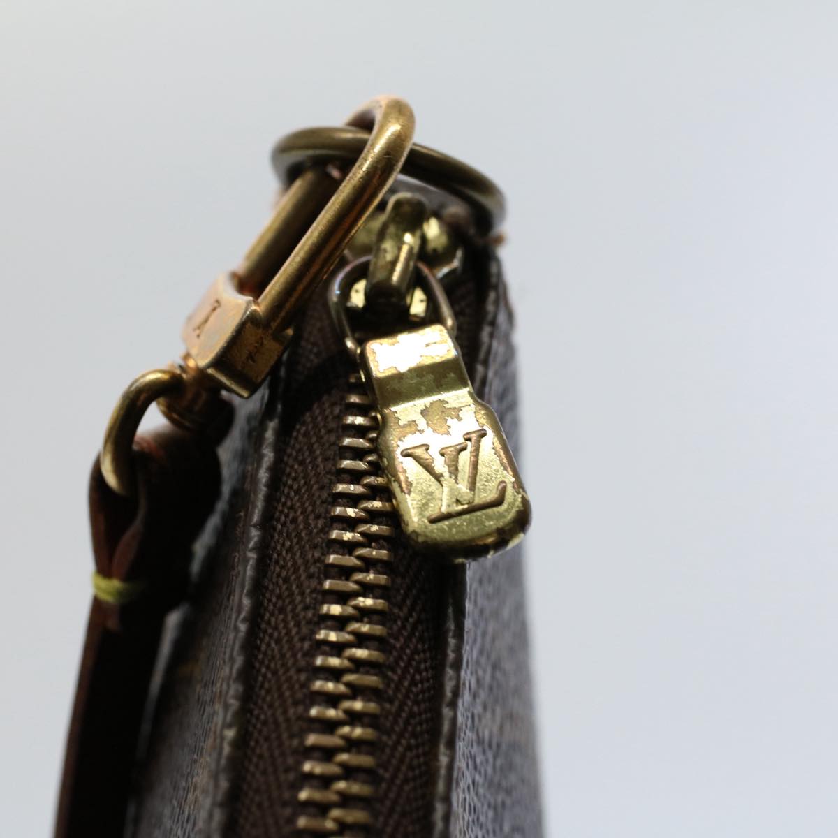 LOUIS VUITTON Monogram Pochette Accessoires Pouch M51980 LV 55870