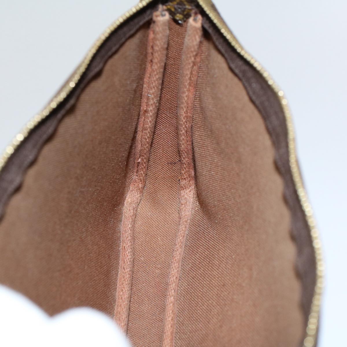 LOUIS VUITTON Monogram Pochette Accessoires Pouch M51980 LV 55870