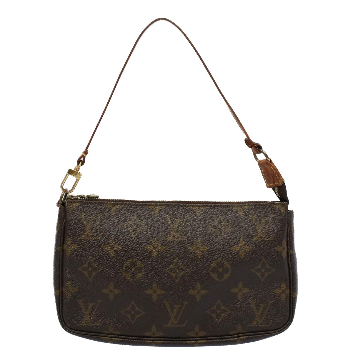 LOUIS VUITTON Monogram Pochette Accessoires Pouch M51980 LV 55870