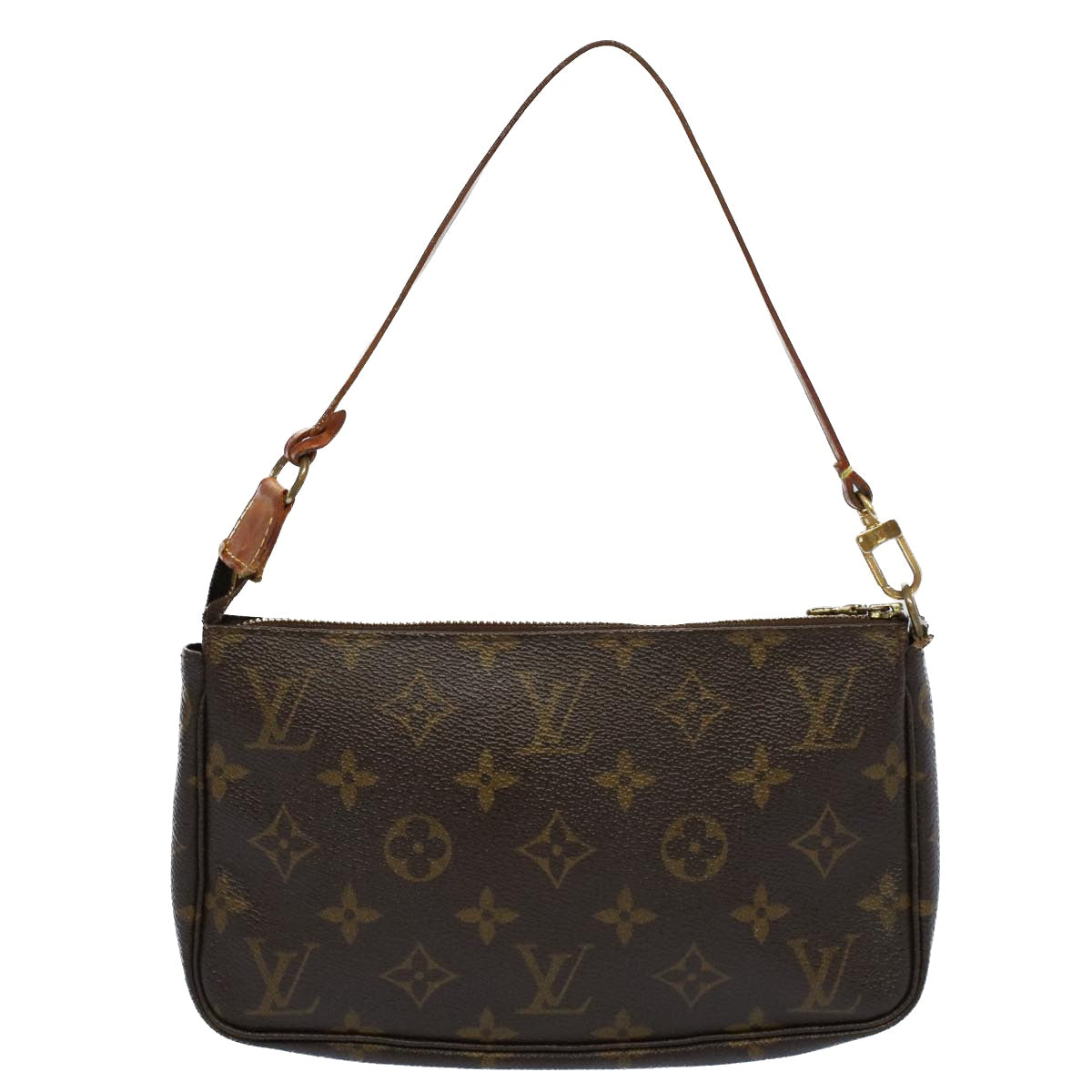 LOUIS VUITTON Monogram Pochette Accessoires Pouch M51980 LV 55870