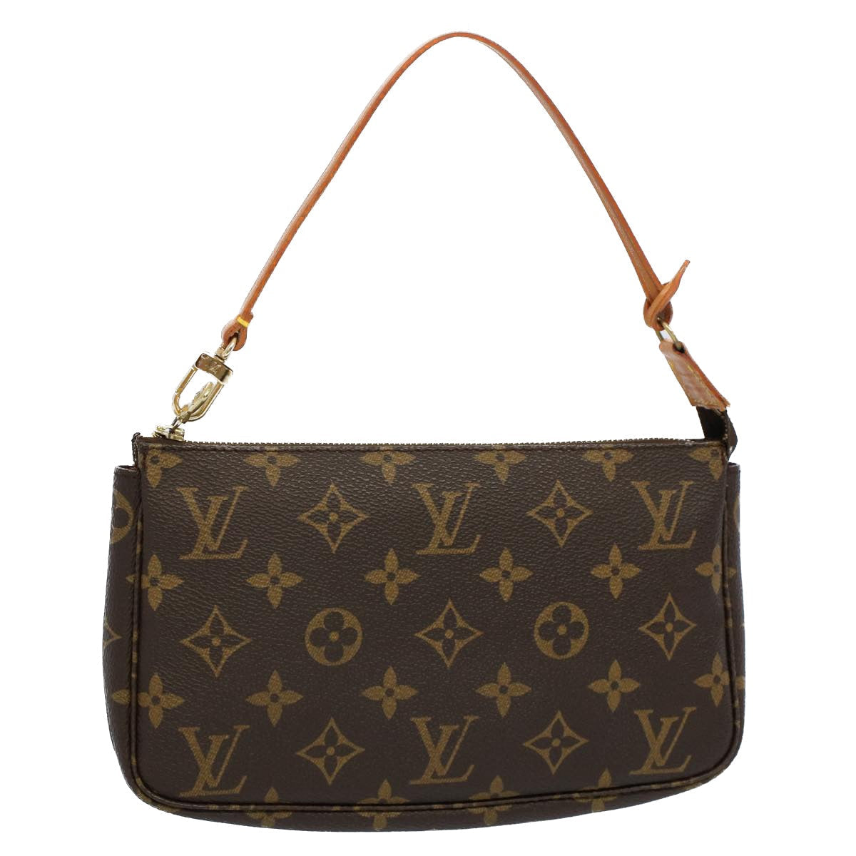LOUIS VUITTON Monogram Pochette Accessoires Pouch M51980 LV 55871