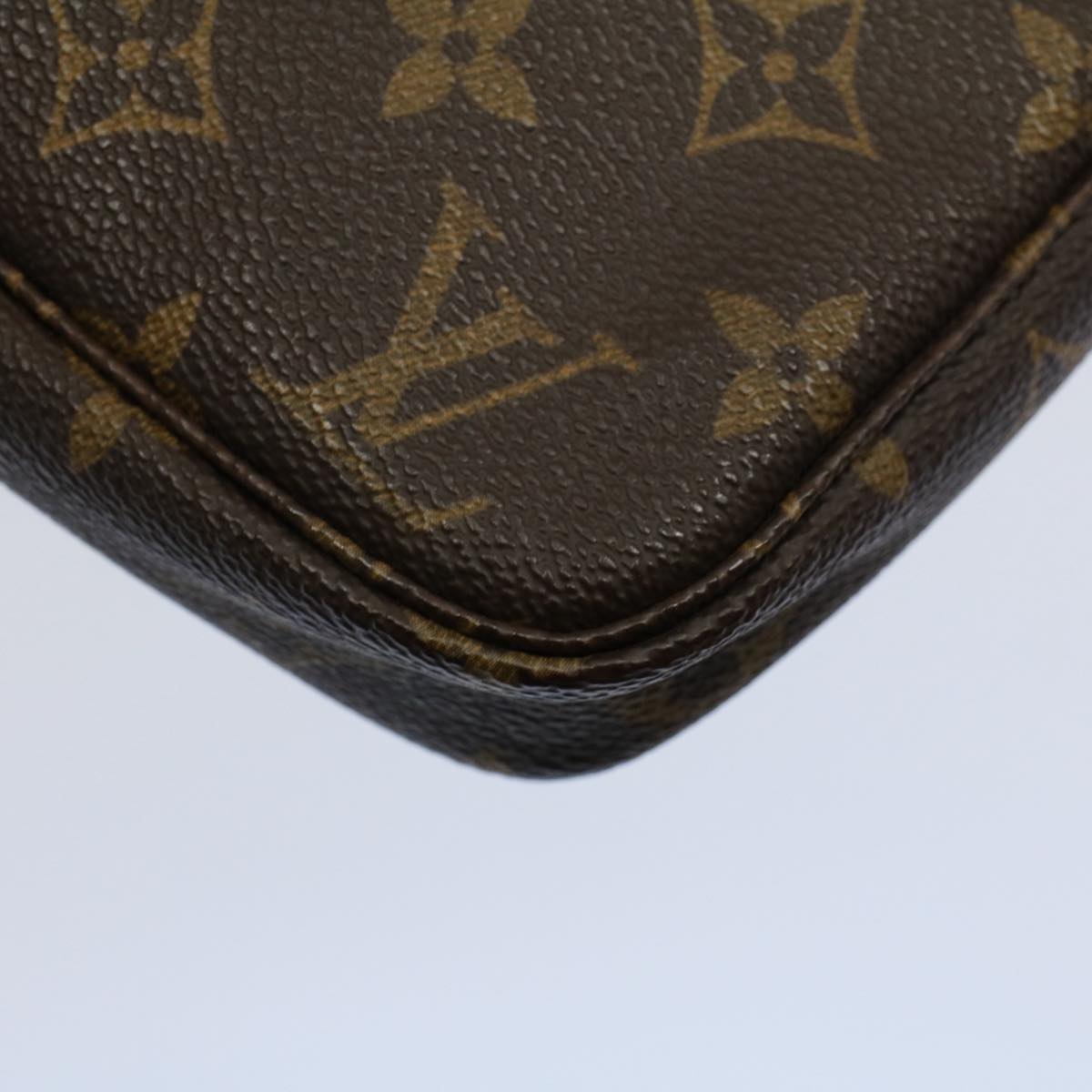 LOUIS VUITTON Monogram Pochette Accessoires Pouch M51980 LV 55871
