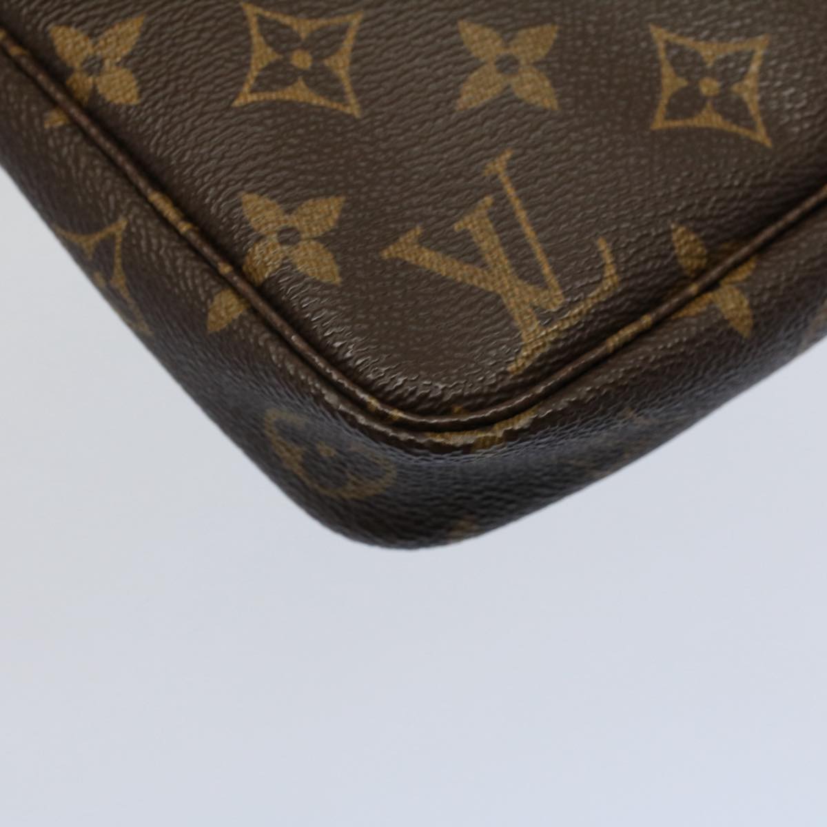 LOUIS VUITTON Monogram Pochette Accessoires Pouch M51980 LV 55871