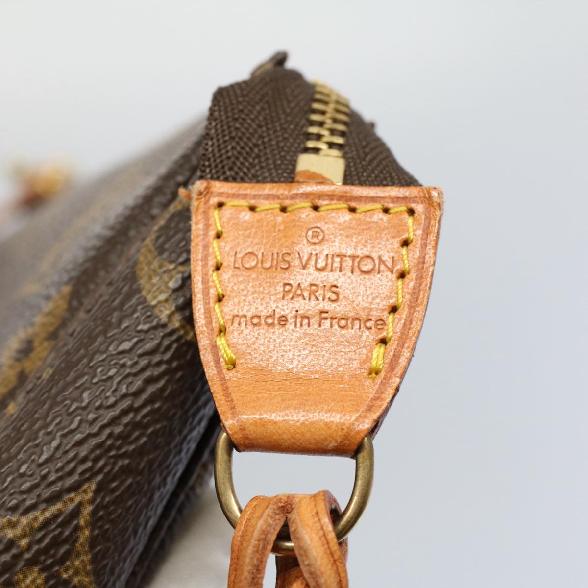 LOUIS VUITTON Monogram Pochette Accessoires Pouch M51980 LV 55871