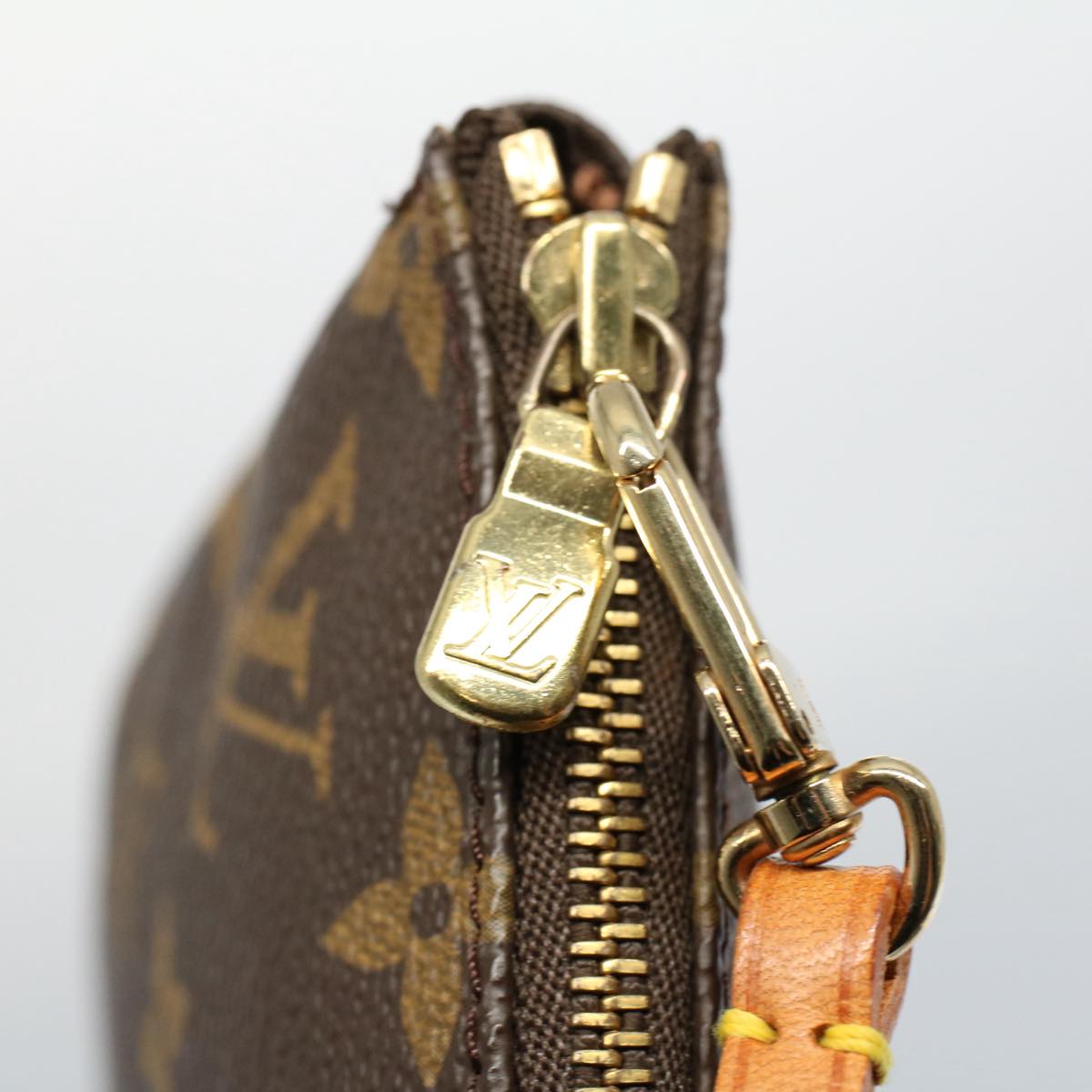 LOUIS VUITTON Monogram Pochette Accessoires Pouch M51980 LV 55871