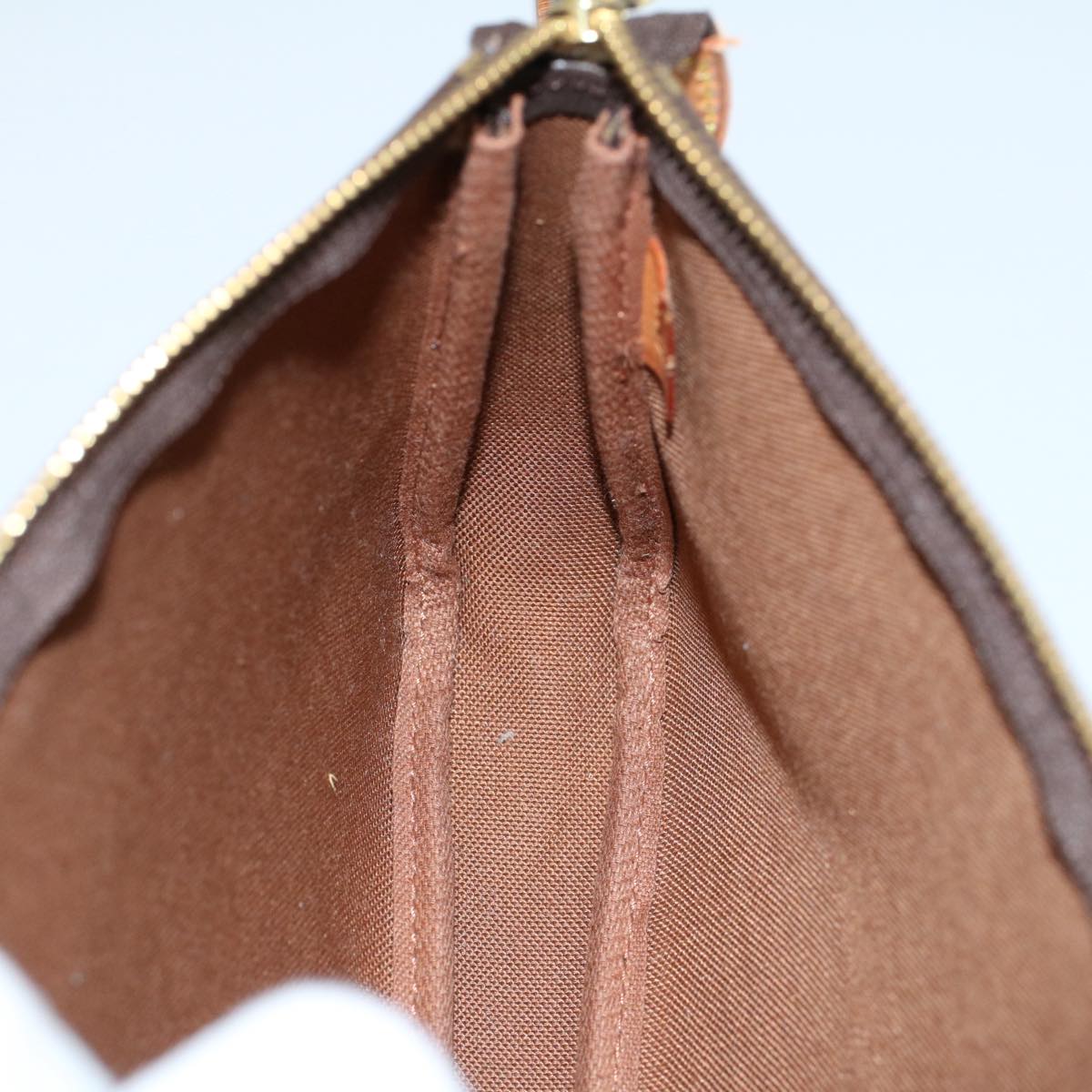 LOUIS VUITTON Monogram Pochette Accessoires Pouch M51980 LV 55871