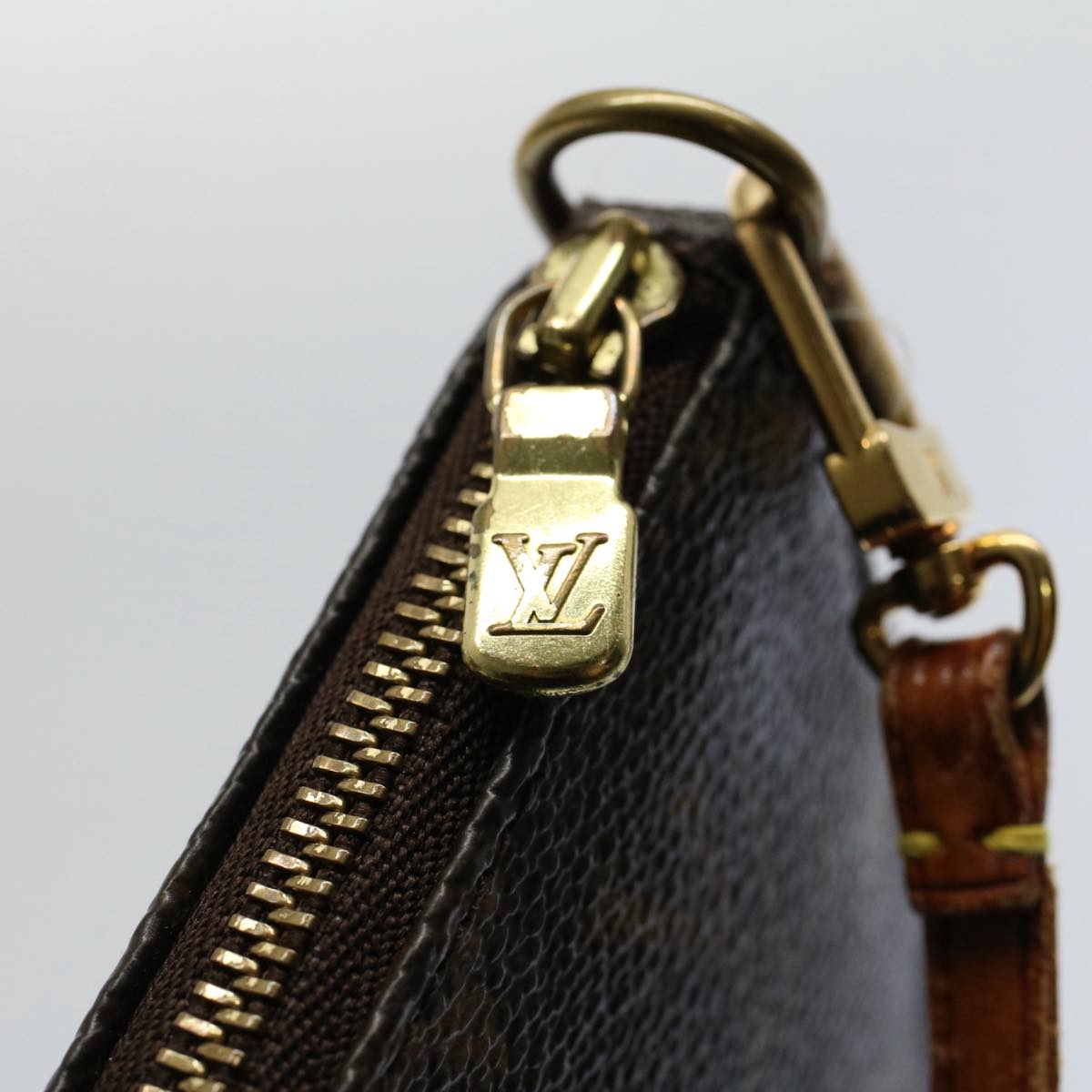 LOUIS VUITTON Monogram Pochette Accessoires Pouch M51980 LV 55874