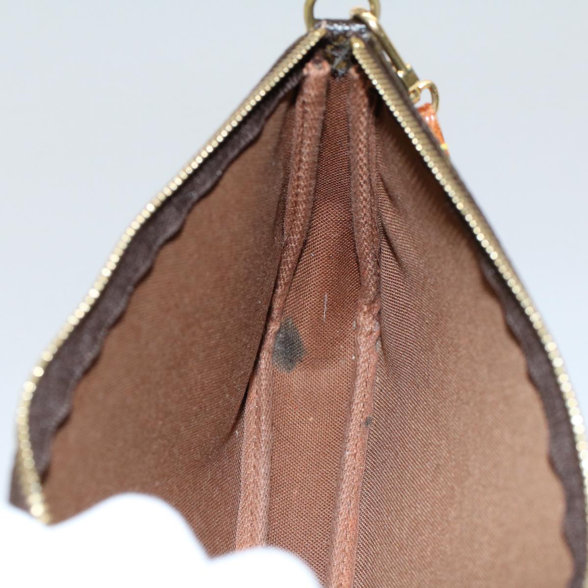 LOUIS VUITTON Monogram Pochette Accessoires Pouch M51980 LV 55874