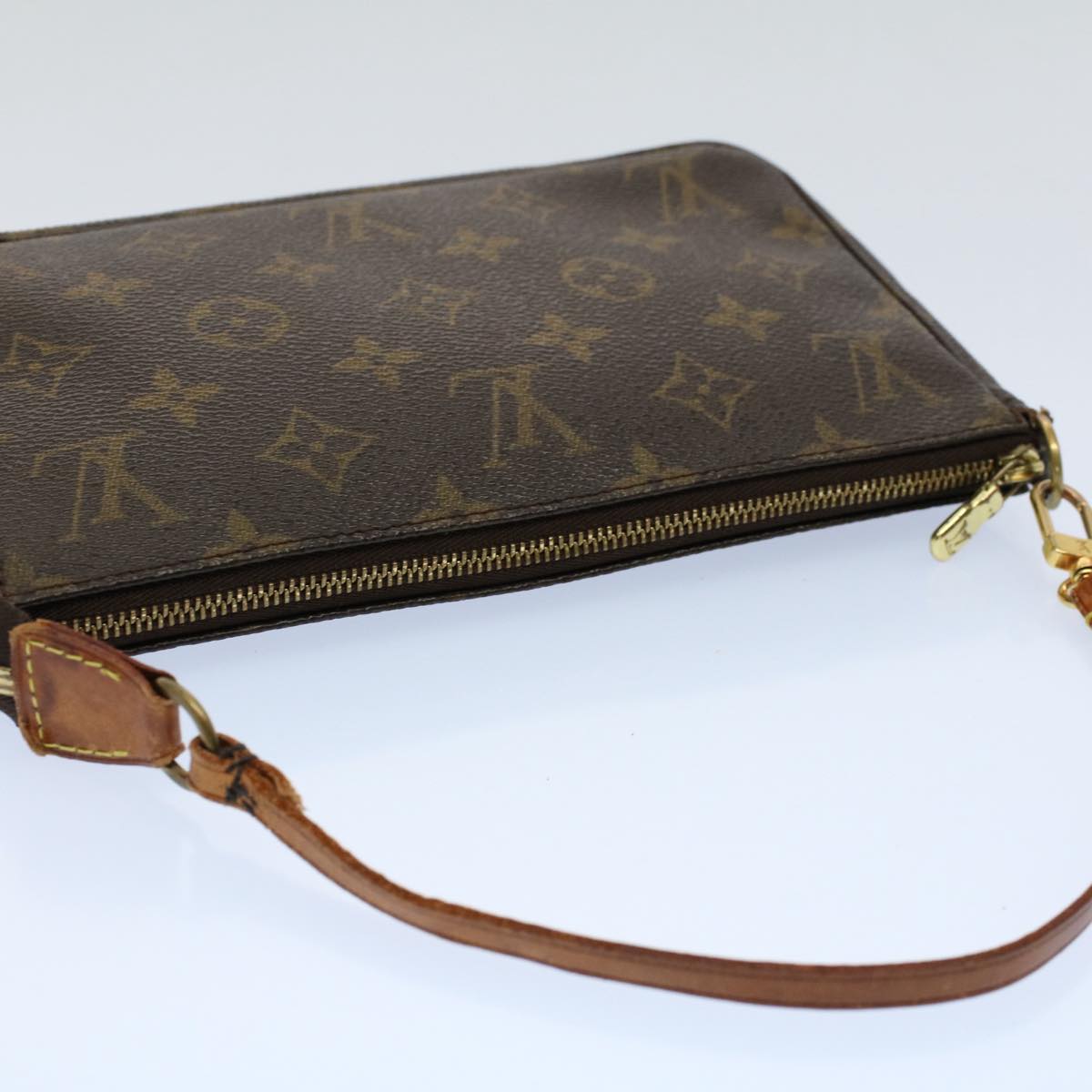 LOUIS VUITTON Monogram Pochette Accessoires Pouch M51980 LV 55874