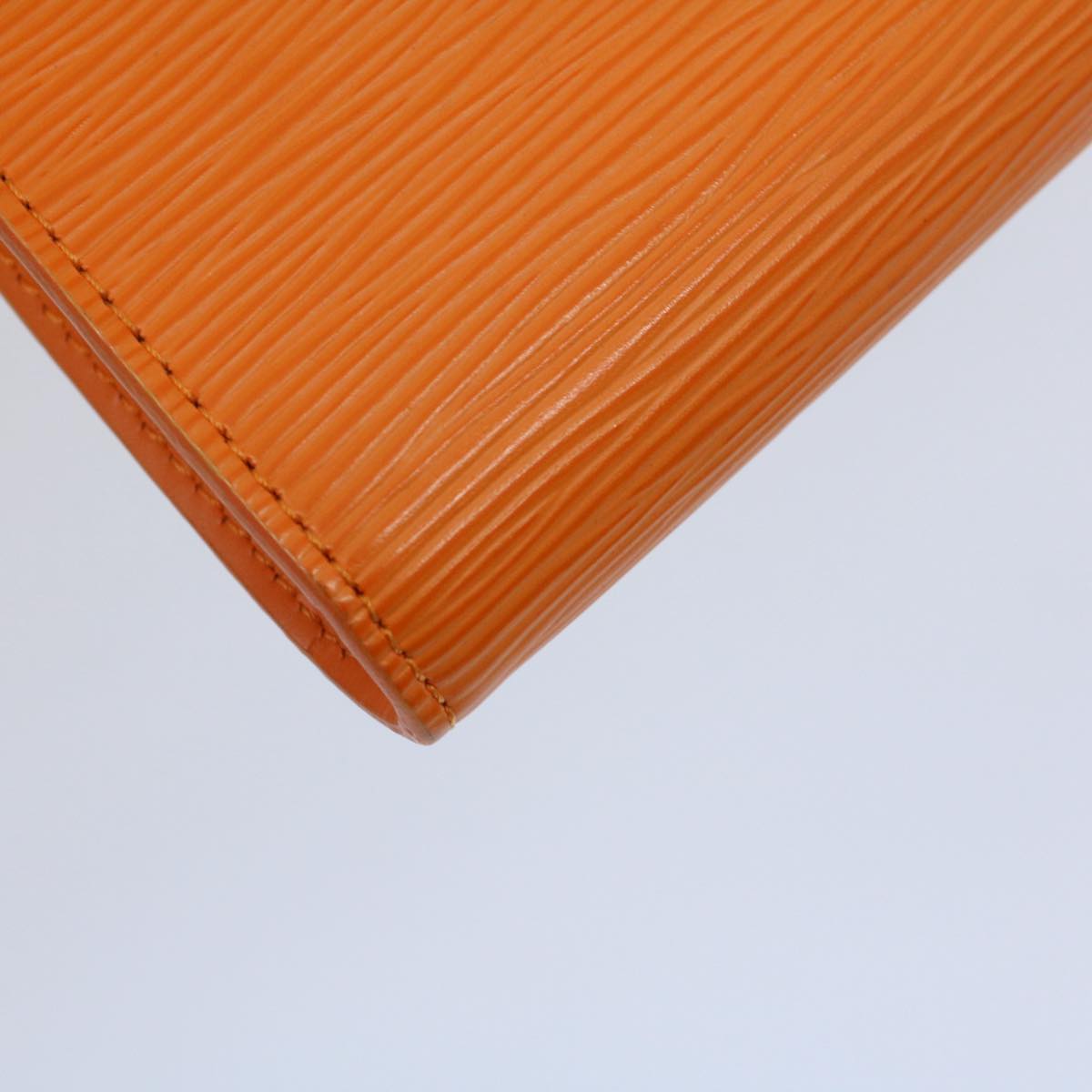 LOUIS VUITTON Epi Pochette Accessoires Pouch Orange Mandarin M5294H 55878