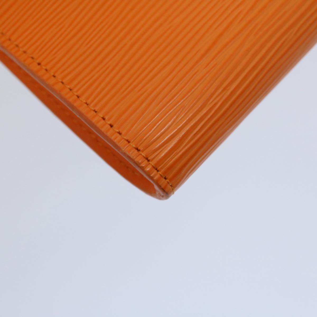LOUIS VUITTON Epi Pochette Accessoires Pouch Orange Mandarin M5294H 55878