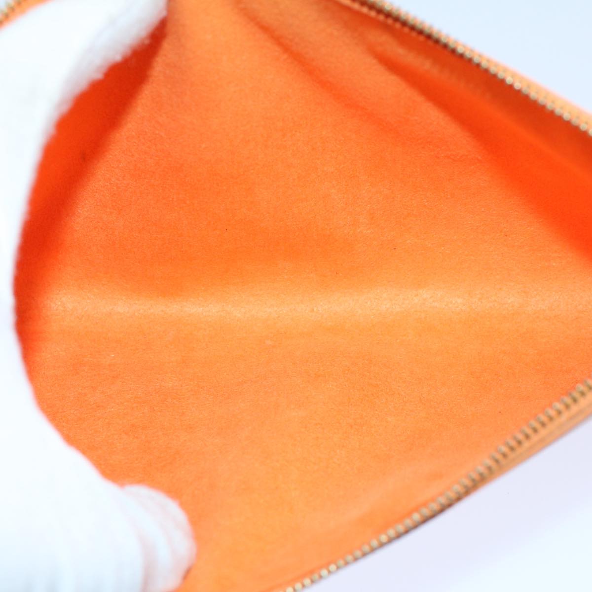 LOUIS VUITTON Epi Pochette Accessoires Pouch Orange Mandarin M5294H 55878