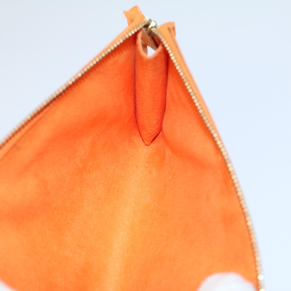 LOUIS VUITTON Epi Pochette Accessoires Pouch Orange Mandarin M5294H 55878