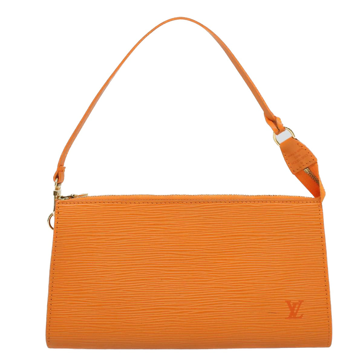 LOUIS VUITTON Epi Pochette Accessoires Pouch Orange Mandarin M5294H 55878