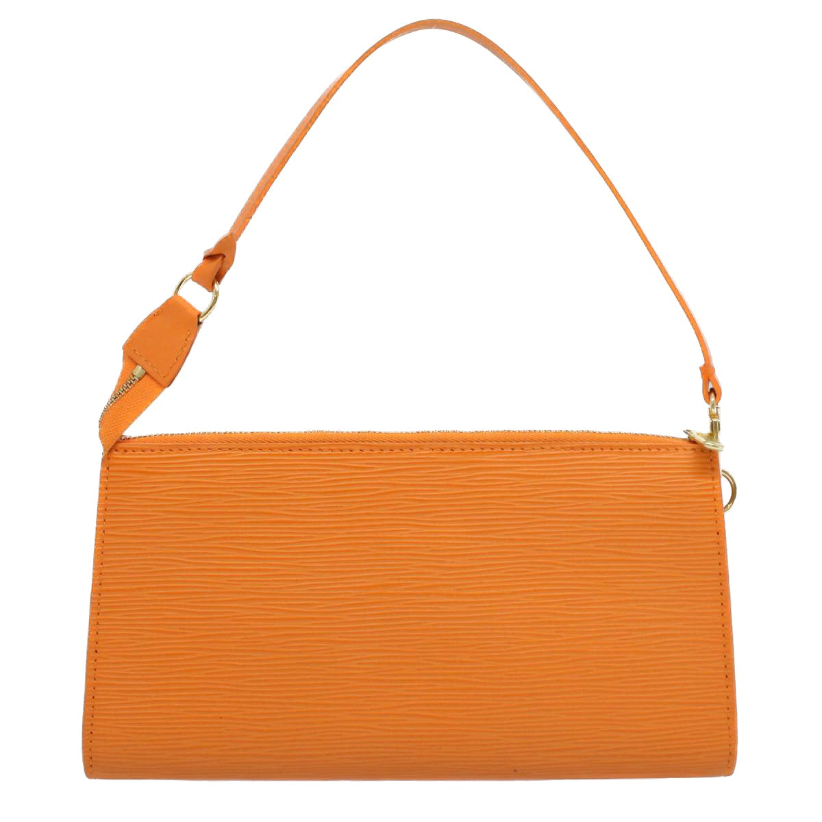 LOUIS VUITTON Epi Pochette Accessoires Pouch Orange Mandarin M5294H 55878