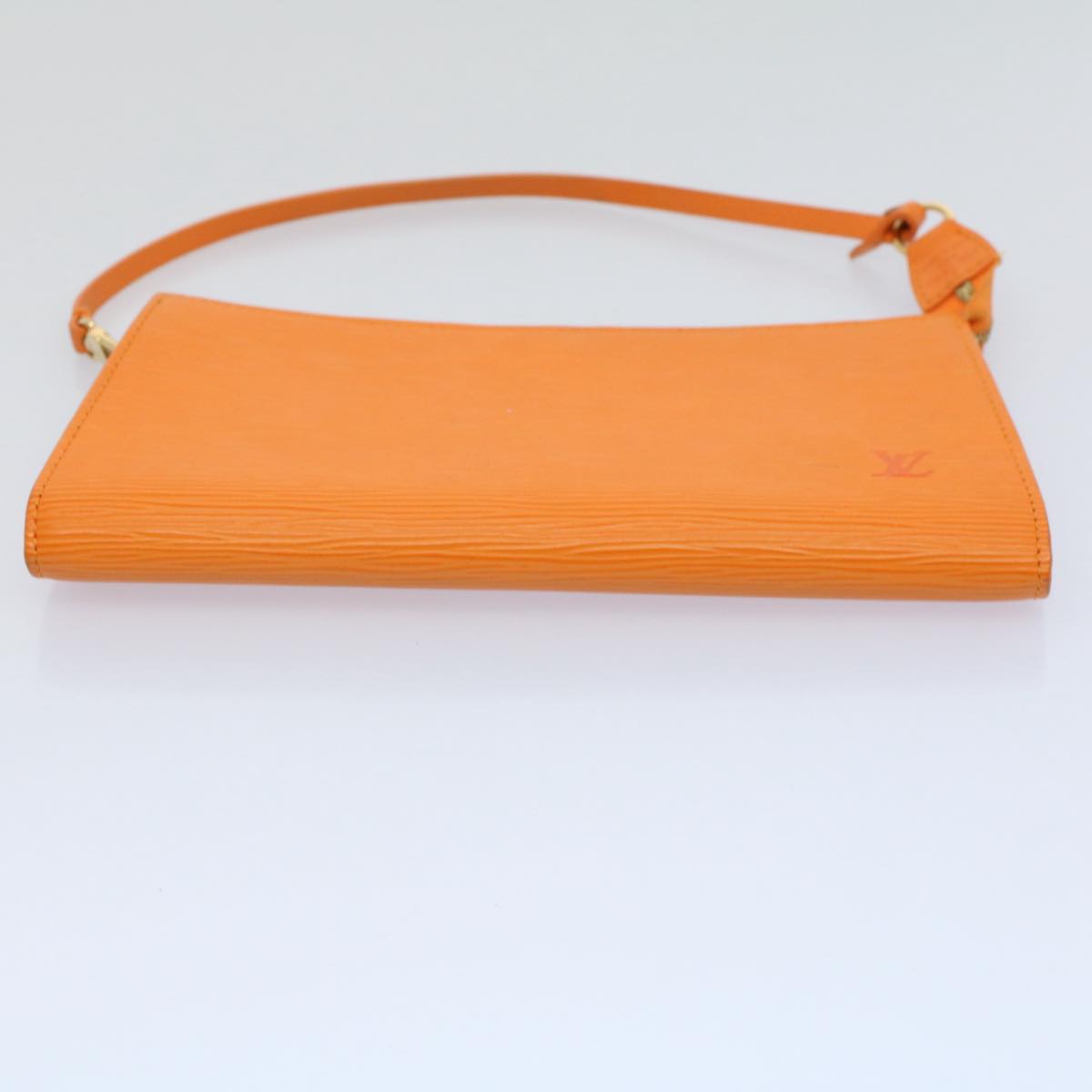 LOUIS VUITTON Epi Pochette Accessoires Pouch Orange Mandarin M5294H 55878
