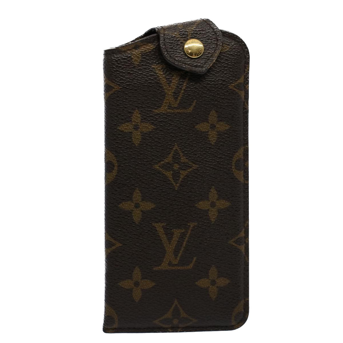 LOUIS VUITTON Monogram Etui Lunette PM Glasses Case M66545 LV 55882