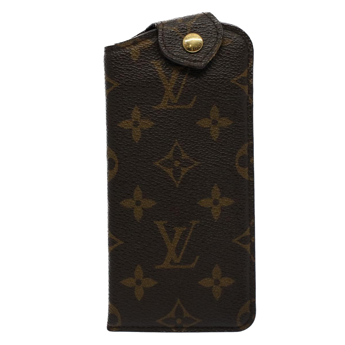 LOUIS VUITTON Monogram Etui Lunette PM Glasses Case M66545 LV 55882