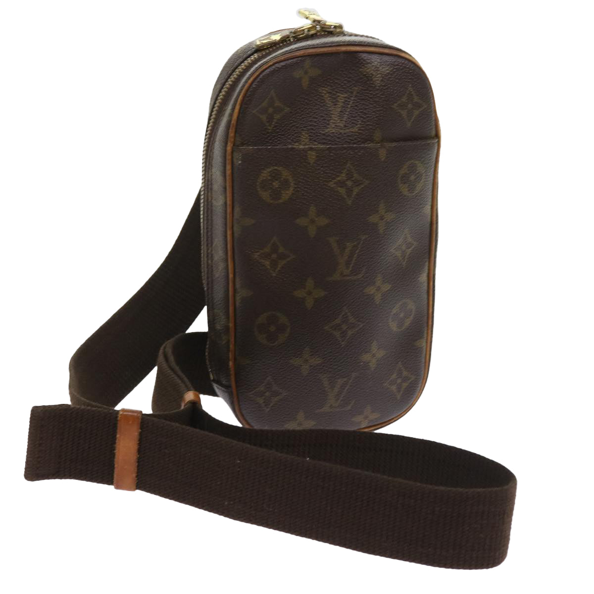 LOUIS VUITTON Monogram Pochette Gange Shoulder Bag M51870 LV 55890