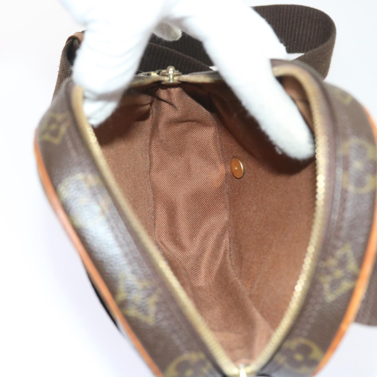 LOUIS VUITTON Monogram Pochette Gange Shoulder Bag M51870 LV 55890