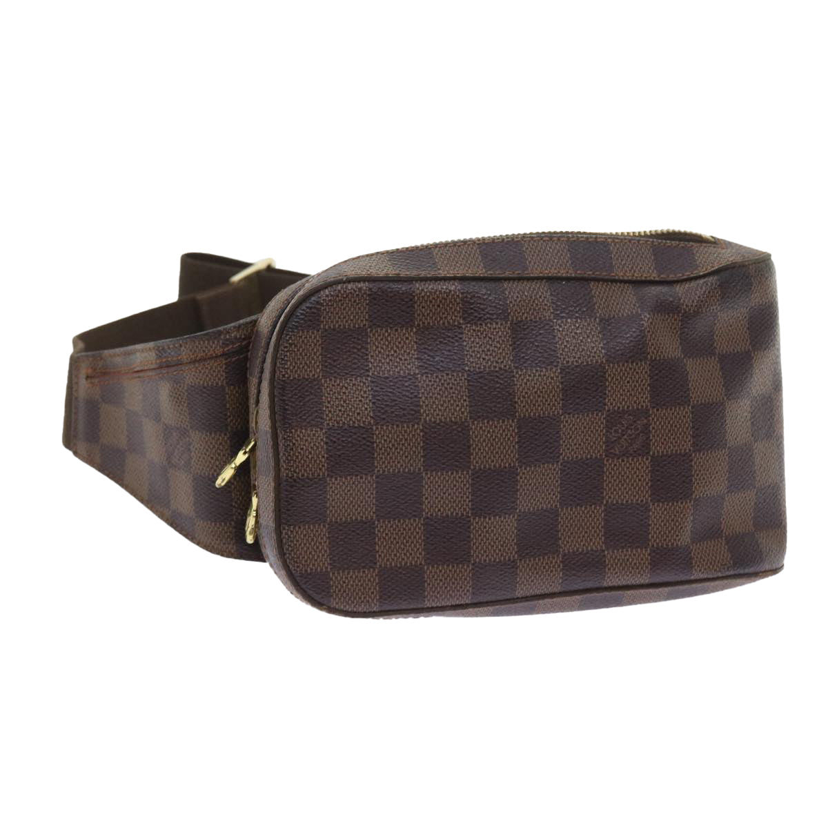 LOUIS VUITTON Damier Ebene Geronimos Shoulder Bag N51994 LV 55896