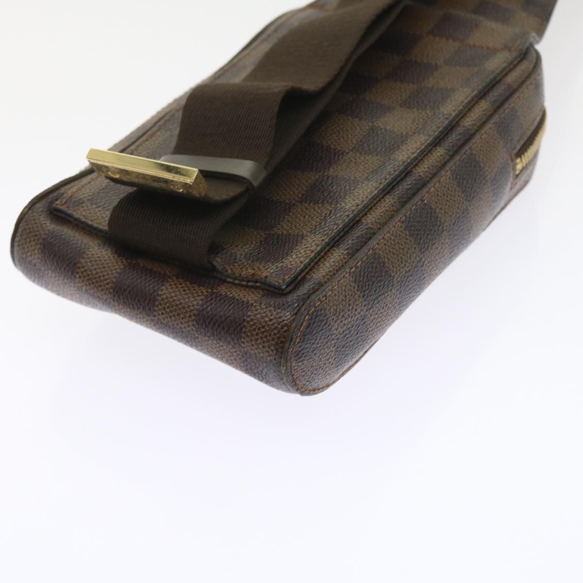 LOUIS VUITTON Damier Ebene Geronimos Shoulder Bag N51994 LV 55896