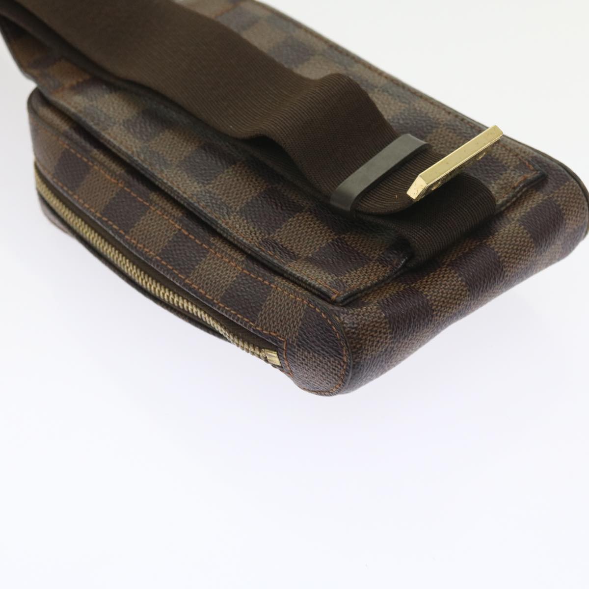 LOUIS VUITTON Damier Ebene Geronimos Shoulder Bag N51994 LV 55896