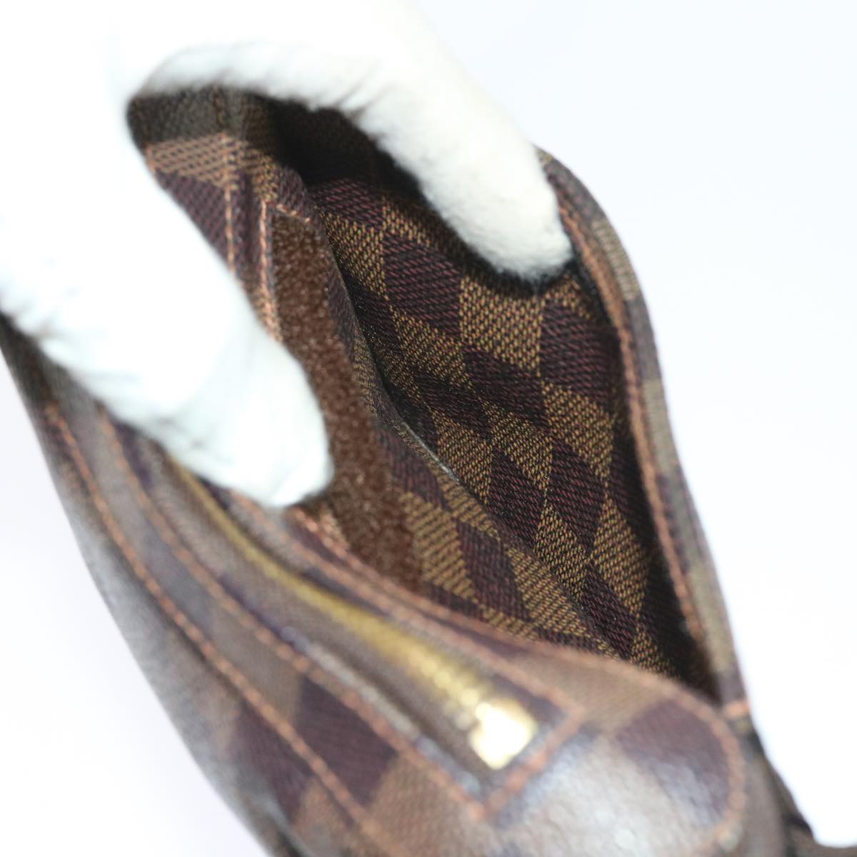 LOUIS VUITTON Damier Ebene Geronimos Shoulder Bag N51994 LV 55896