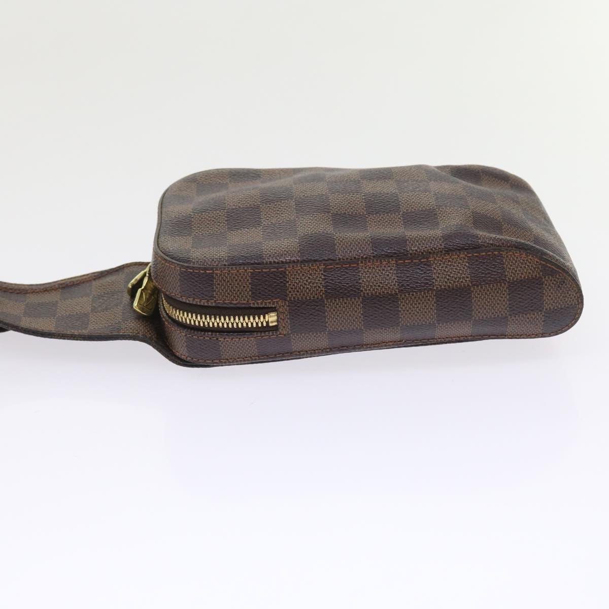 LOUIS VUITTON Damier Ebene Geronimos Shoulder Bag N51994 LV 55896