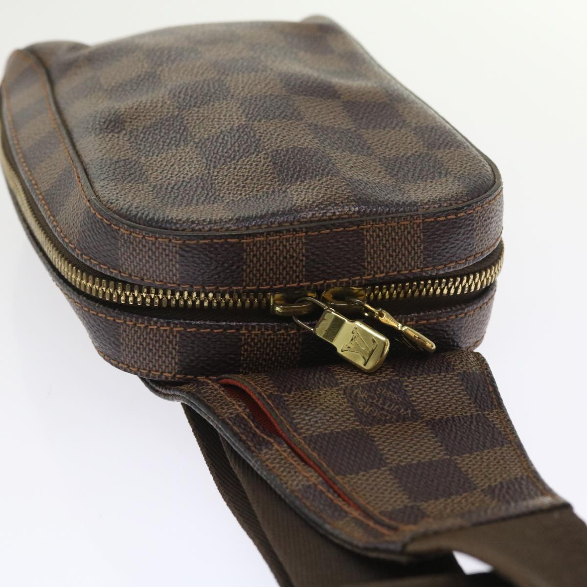 LOUIS VUITTON Damier Ebene Geronimos Shoulder Bag N51994 LV 55896