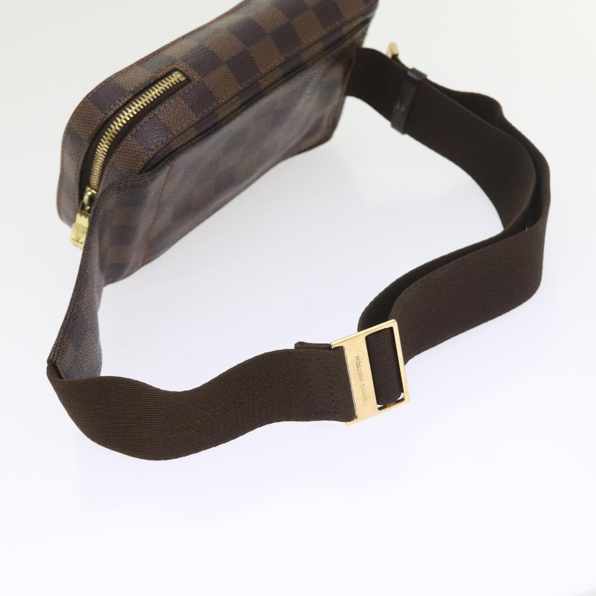 LOUIS VUITTON Damier Ebene Geronimos Shoulder Bag N51994 LV 55896