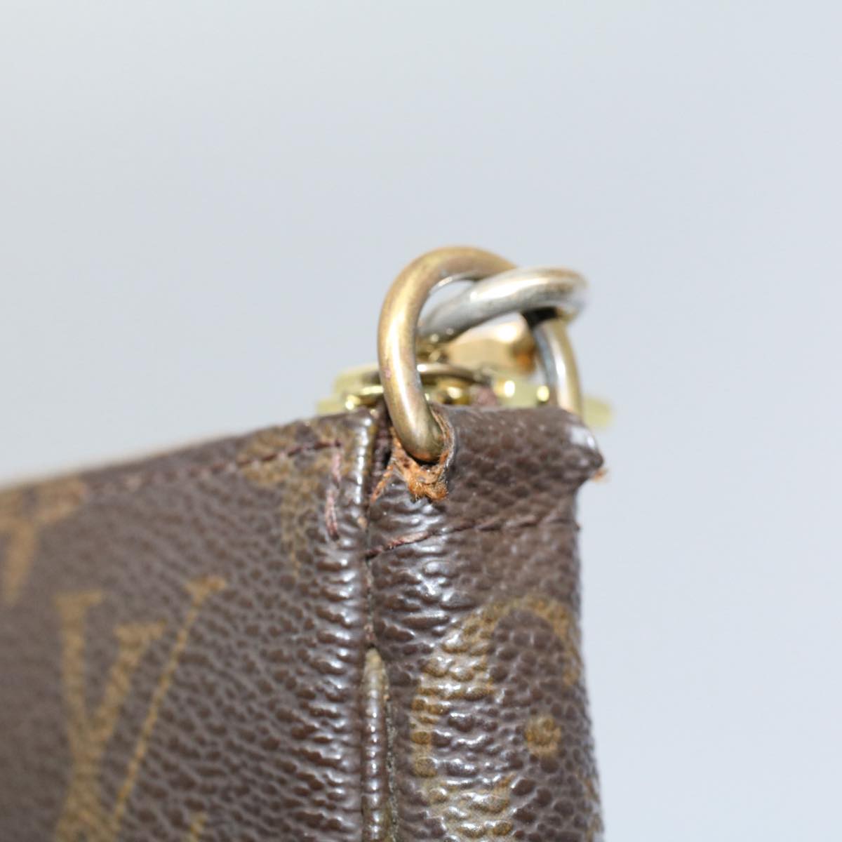 LOUIS VUITTON Monogram Pochette Accessoires Pouch M51980 LV 55910