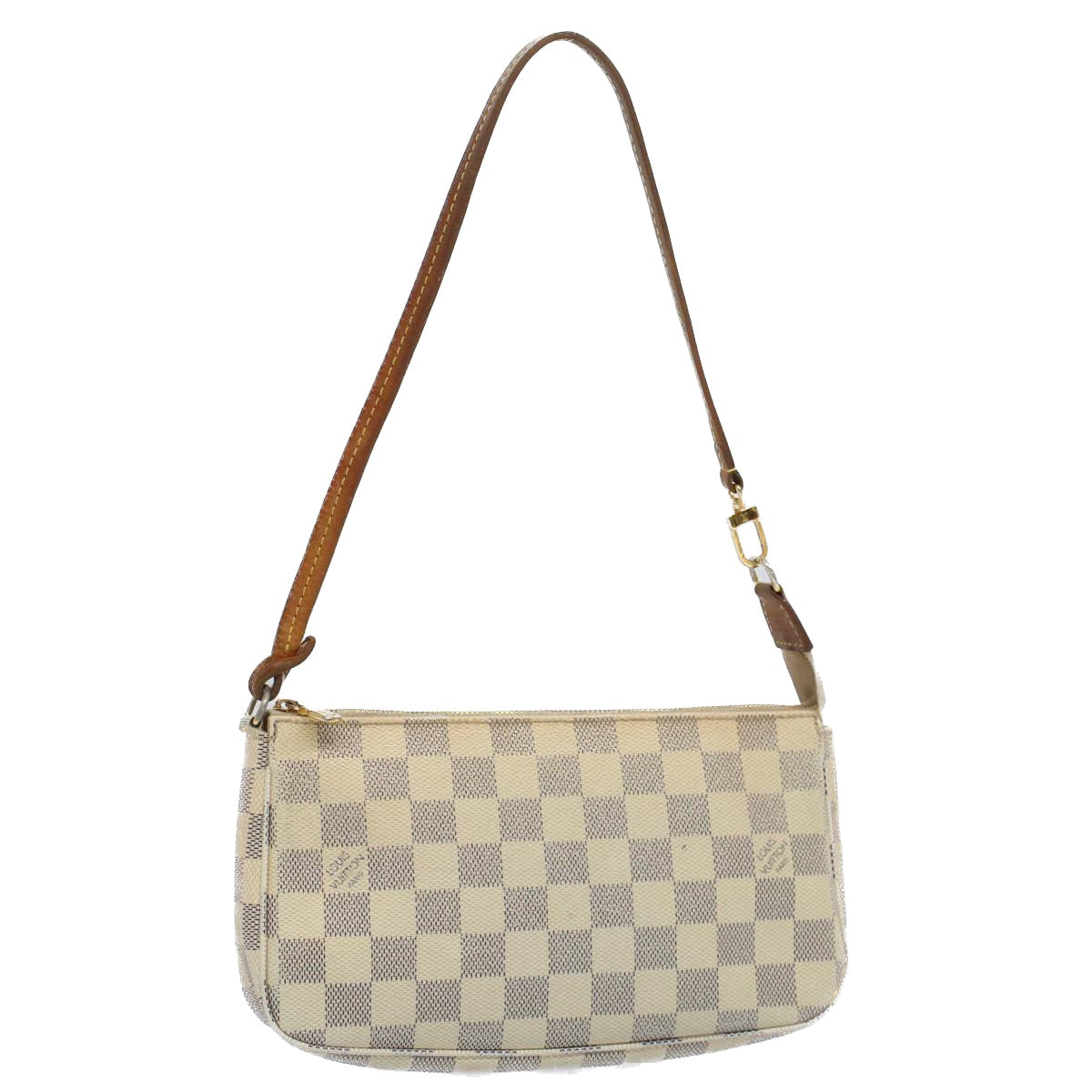 LOUIS VUITTON Damier Azur Pochette Accessoires Pouch N51986 LV 55913